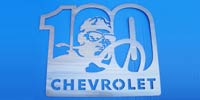 Corvette 100th Anniversary Wall Hanging