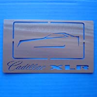 Cadillac XLR Silhouette Wall Hanging