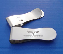 C6 Corvette Money Clip