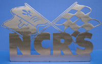 NCRS Logo Mounted Sculpture - Corvette