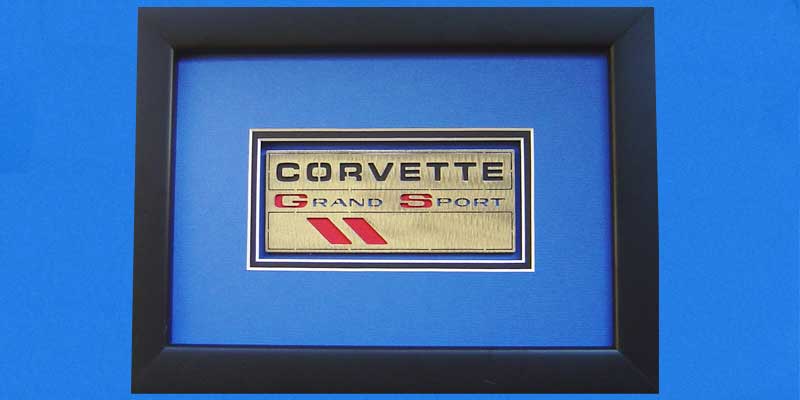 Corvette Grand Sport C4 Shadowbox