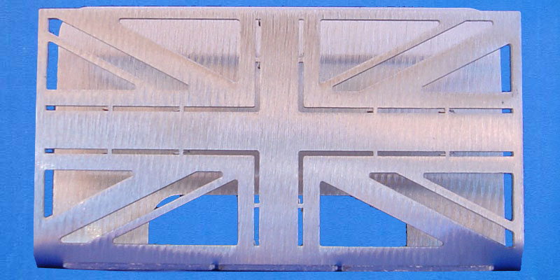 Union Jack Business Card Holder