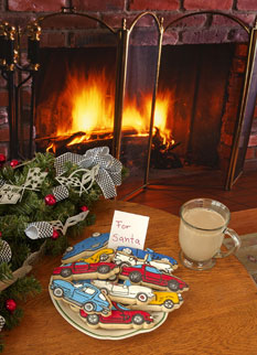 Corvette Cookies for Santa